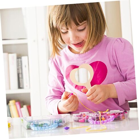 LIFKOME 9pcs DIY Wooden Mirror Handmade Small Mirrors Decorative Cosmetic Kit for Boys and Girls in Saudi Arabia