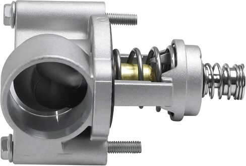 12678780 Aluminum Engine Coolant Thermostat Housing Assembly Compatible with Buick LaCrosse Cadillac XT5 XT6 Chevy Blazer GMC Acadia 2017-2023 in Saudi Arabia