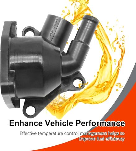 19320-RAA-A01 Engine Coolant Thermostat Housing Case, Replacement for Honda Element 2.4L 2011, Replaces 19320-RAA-A02 19320-R40-A01 in Saudi Arabia