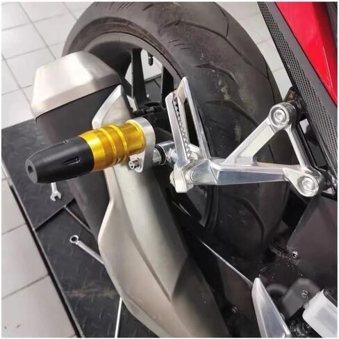 ملحقات الدراجة النارية بإطار منزلق لـ Yam&aha YZFR15 V3 V4 XSR155 XSR 155 YZF R15 R 15 V3 V4 وسادات التصادم واقي التصادم العادم in Saudi Arabia