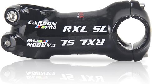RXL SL 25.4 جذع ألياف الكربون جذع 6 درجات جذع دراجة جبلية جذع دراجة جبلية درجة 6 لدراجة الطريق دراجة جبلية سوداء 50 60 70 80 مم in Saudi Arabia