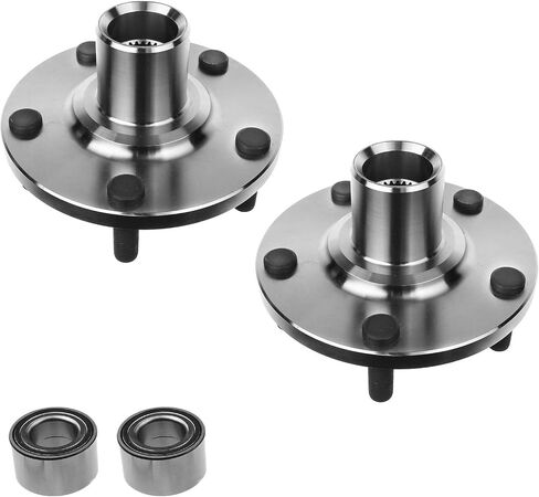 2X Wheel Hub Bearing Kit for Avalon 95-04 for Camry 92-03 for ES300 92-03 for RX300 99-03 for Sienna 98-03 for Solara 99-03 Front Left & Right Steel 5-Wheel Stud Qty in Saudi Arabia