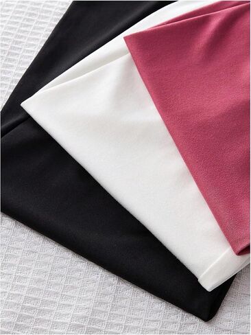 Women's 3 Pack Pajama Bottoms Bow Knot Elastic Waist Comfy Casual Pajama Lounge Pants in Saudi Arabia