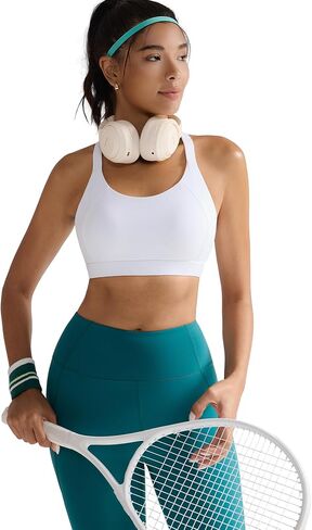 حمالة صدر رياضية للنساء من RUNNING GIRL، حمالة صدر رياضية عالية التأثير مع حمالات على شكل حرف Y مع وسادات مخيطة in Saudi Arabia