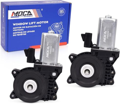 MOCA 2 Front or Rear Right 2-Pin Power Window Motor Fit for 07-12 for GMC Acadia,04-12 for Chevrolet Malibu,05-10 for Pontiac G6, 07-09 for Saturn Aura in Saudi Arabia