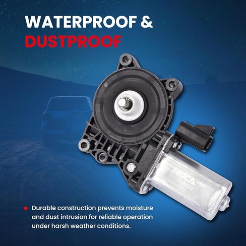 MOCA 2 Front or Rear Right 2-Pin Power Window Motor Fit for 07-12 for GMC Acadia,04-12 for Chevrolet Malibu,05-10 for Pontiac G6, 07-09 for Saturn Aura in Saudi Arabia
