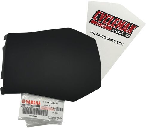 عبوة واحدة متوافقة مع Yamaha 2007-15 Grizzly 700 550 غطاء خزان الوقود غطاء بلاستيكي 1HP-F177B-00 يحتوي على غطاء وصول واحد لخزان الوقود وقمع in Saudi Arabia