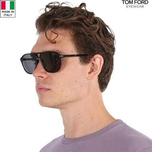 Tom Ford FT1026 BRUCE Navigator Shape POLARIZED Sunglasses With Luxury Eyewear Kit in Saudi Arabia