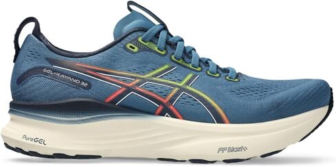 حذاء الجري Gel-Kayano 32 للرجال من ASICS، 8، شتاء البحر/منتصف الليل in Saudi Arabia