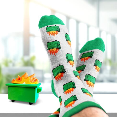 VICRAZY Gifts for Coworkers - Funny Socks for Men and Women, Novelty Stocking Stuffers for Christmas, Ideal Office Gifts for Boss, Cool and Unique Coworker Gift for Women, Perfect Work Socks for Men in Saudi Arabia