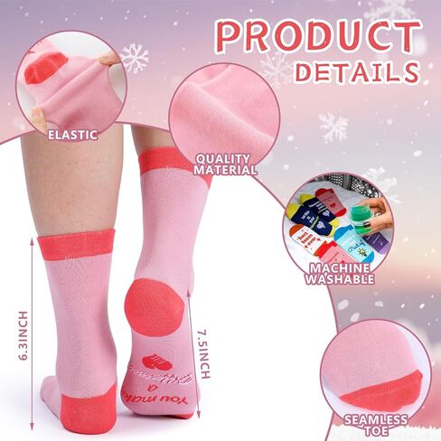 Bonuci 12 Pairs Team Appreciation Gifts for Employee Best Team Ever Crew Socks Bulk Employees Appreciation Thank You Gifts for Women Men Staff Coworker Teacher Thanksgiving Christmas Party Favors in Saudi Arabia