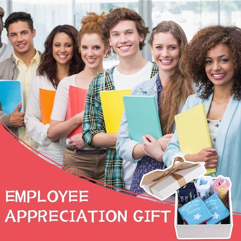 Bonuci 12 Pairs Team Appreciation Gifts for Employee Best Team Ever Crew Socks Bulk Employees Appreciation Thank You Gifts for Women Men Staff Coworker Teacher Thanksgiving Christmas Party Favors in Saudi Arabia