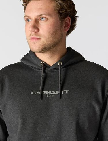 سترة Carhartt الرجالية Rain Defender فضفاضة متوسطة الوزن 1889 برسوم جرافيك in Saudi Arabia