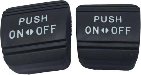 2 Pack Rubber Emergency Brake Parking Pedal Pad 46252-68010 Compatible with Toyota Avalon 2005-2012 RX330/350 in Saudi Arabia