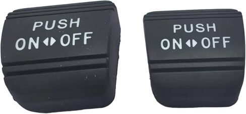 2 Pack Rubber Emergency Brake Parking Pedal Pad 46252-68010 Compatible with Toyota Avalon 2005-2012 RX330/350 in Saudi Arabia