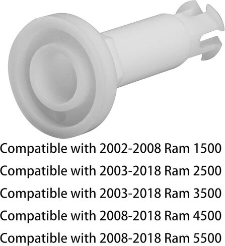 دبوس إدراج دواسة القابض 52010331AC متوافق مع دودج رام 1500 2002-2008، رام 2500 3500 2003-2018، رام 4500 5500 2008-2018 52010331AB 1 قطعة in Saudi Arabia