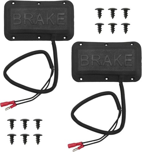 2Pcs Golf Cart Brake Light Switch, Copper Brake Pad Switch, Replacement for EZGO Replacement for Yamaha Golf Carts Models in Saudi Arabia
