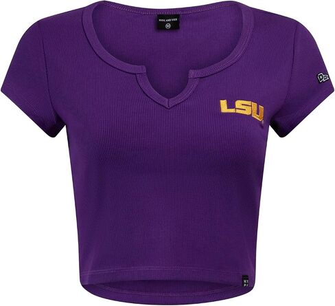 Hype & Vice Cali Tee for Women (Small) - University of Colorado Tailgate Top for Women, Crop Top T-Shirt, College Shirts for Game Days - White in Saudi Arabia