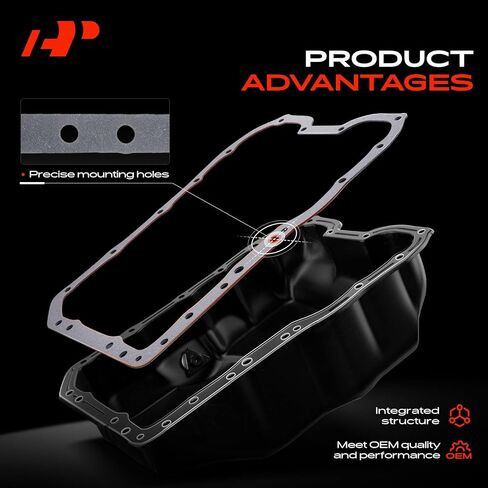 مجموعة حشية وعاء زيت المحرك A-Premium 5.7L، متوافقة مع شيفروليه كورفيت وأفانتي II، 2001 2002 2003 2004 in Saudi Arabia