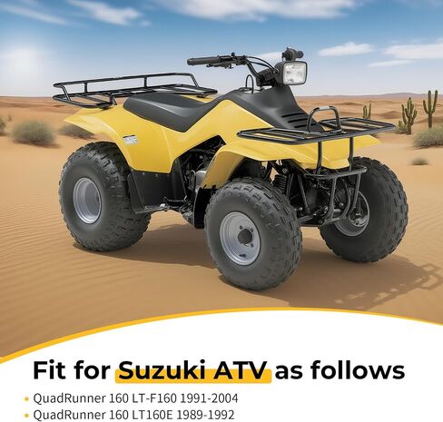 M MATI مركز الجبهة الحاجز غطاء محرك السيارة لسوزوكي QuadRunner 160 LT160E 1989-1992 QuadRunner 160 LT-F160 1991-2004 53118-02C00-291 in Saudi Arabia