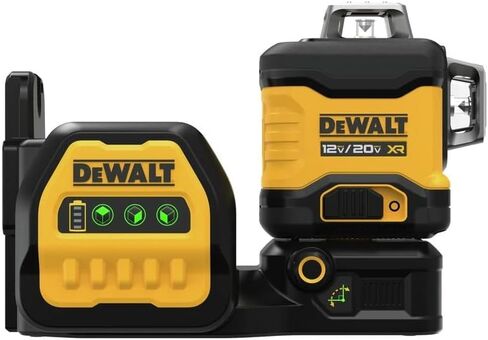 DEWALT 20V/12V MAX Laser Level, Cross Line Laser and 5 Spot Laser, Green, Bare Tool Only (DCLE34520GB) in Saudi Arabia