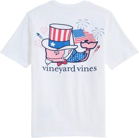 vineyard vines Boys' Uncle Sam Whale Short-Sleeve Pocket Tee in Saudi Arabia
