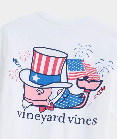 vineyard vines Boys' Uncle Sam Whale Short-Sleeve Pocket Tee in Saudi Arabia