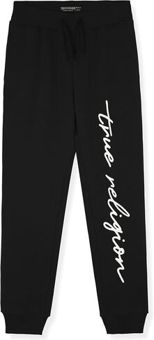 True Religion Boys 2 Pack Fleece Sweatpants – Stylish & Comfortable Jogger Pants Set for Active Kids in Saudi Arabia