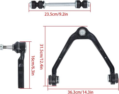 GXYWADY Front Upper Control Arm Tierod Sway Bar Replacement for Silverado 1500 Sierra 1500 1999-2006 Replacement for K80942 in Saudi Arabia