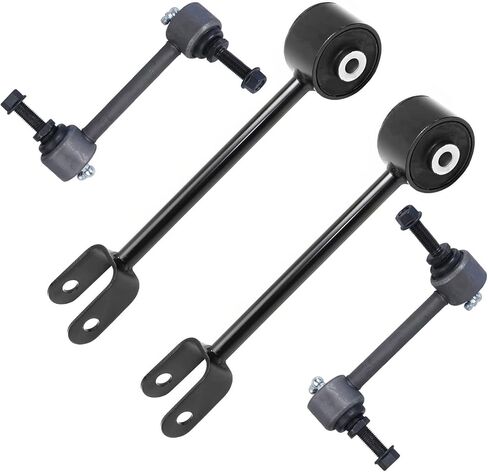 Detroit Axle - Rear 4pc Trailing Arms Kit for Ford Flex Taurus Police Interceptor Special Service Police Sedan Lincoln MKS MKT, 2 Sway Bars 2 Trailing Arms Replacement in Saudi Arabia