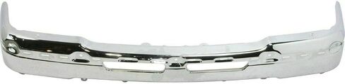 Front Bumper Chrome Steel + Upper Cover + Lower Valance Textured + Bracket Set Of 6 RH & LH Direct Replacement Compatible With 2003-2006 Chevrolet Silverado 2500HD 3500 GM1051109 in Saudi Arabia