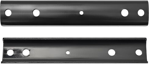 KUAFU Rear Bumper Bracket Compatible with 1999-2016 Ford F-250 F-350 F-450 F-550 F250 F350 F450 F550 Super Duty Replacement for FO1166193 Bumper Rack Support Steel Powder Coated Black Pair in Saudi Arabia
