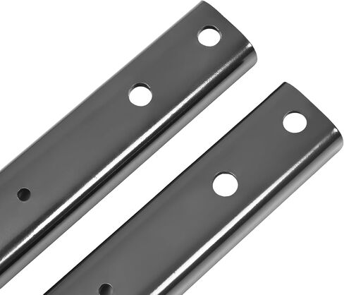 KUAFU Rear Bumper Bracket Compatible with 1999-2016 Ford F-250 F-350 F-450 F-550 F250 F350 F450 F550 Super Duty Replacement for FO1166193 Bumper Rack Support Steel Powder Coated Black Pair in Saudi Arabia