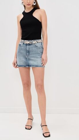 DL1961 Women's Alma Mini Skirt in Saudi Arabia