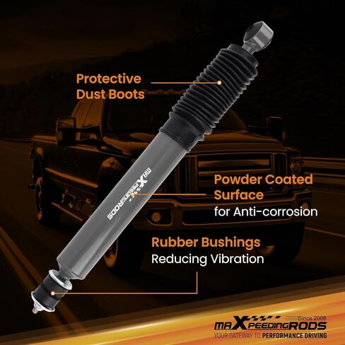 مثبت التوجيه maxpeedingrods لسيارة Ford F250 F350 Super Duty 4WD 1999-2004 لسيارة Ford Excursion 4WD 2000-2005, G1 نسخة مطورة in Saudi Arabia