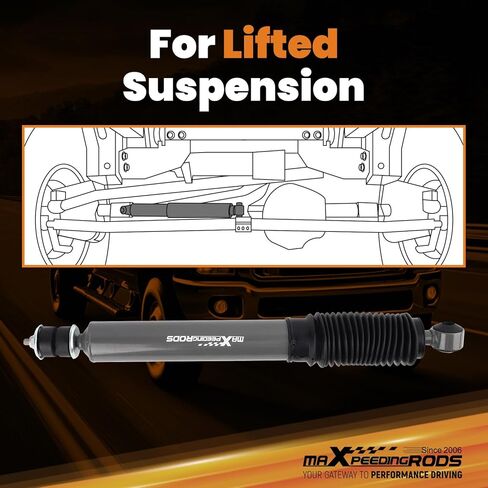 مثبت التوجيه maxpeedingrods لسيارة Ford F250 F350 Super Duty 4WD 1999-2004 لسيارة Ford Excursion 4WD 2000-2005, G1 نسخة مطورة in Saudi Arabia