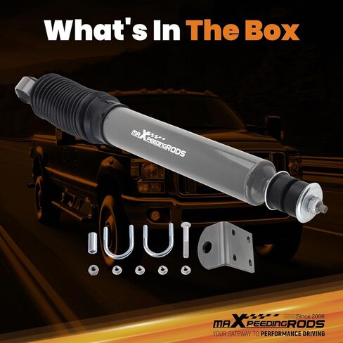 مثبت التوجيه maxpeedingrods لسيارة Ford F250 F350 Super Duty 4WD 1999-2004 لسيارة Ford Excursion 4WD 2000-2005, G1 نسخة مطورة in Saudi Arabia