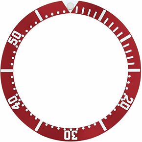 Ewatchparts Bezel Insert Compatible with 41mm Case of Omega Seamaster Watch James Bond 007 Red in Saudi Arabia