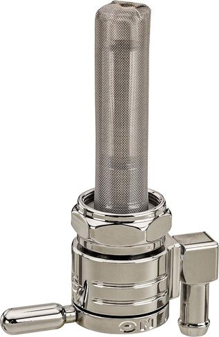 76-312D-CS 22mm Petcock DNWD Chrome (5/16 Hose), 1 Pack in Saudi Arabia