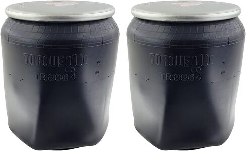 قطعتان من حقيبة زنبركية الهواء TORQUE لشاحنات Peterbilt وKenworth لاستبدال Firestone 8864، W01-358-8864، Peterbilt C81-1013، C811013، Goodyear 1R12-1097 (2 × TR8864_02_) in Saudi Arabia