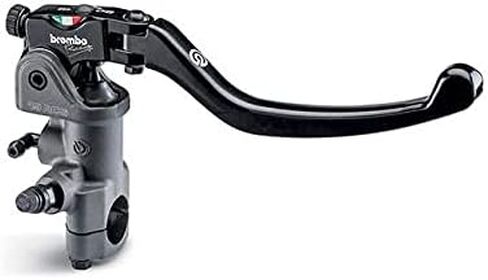 فرامل نصف قطرية Brembo RCS19 GP مع رافعة قابلة للطي ومشبك 1 بوصة، فقط لقضبان 1 بوصة (تطبيقات Harley/V-Twin)، 110.A897.10 in Saudi Arabia