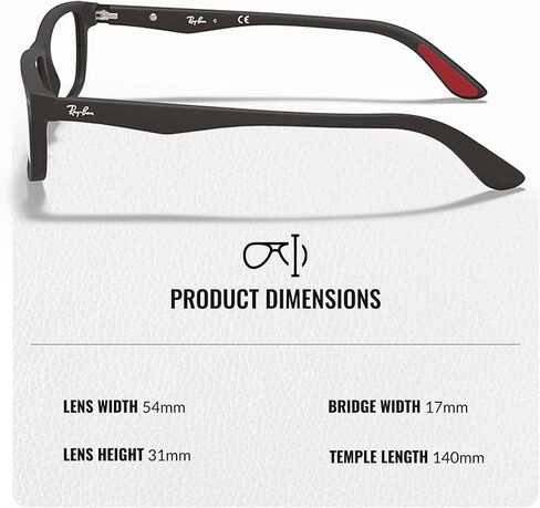Ray-Ban RB5277 Rectangle Shape Acetate Eyeglasses with Official Eyewear Kit in Saudi Arabia