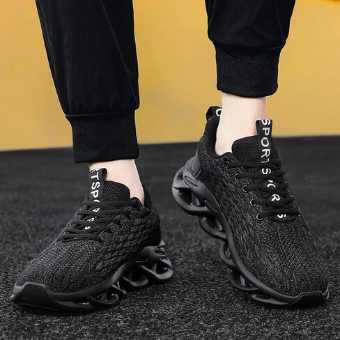 Men's Tennis Breathable Walking Shoes Ultra Lightweight Casual Sport Gym Fashion Sneakers in Saudi Arabia