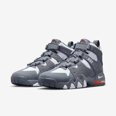 حذاء Nike Air Max 2 CB '94 للرجال (305440-005، رمادي بارد/كحلي منتصف الليل/برتقالي إجمالي/أبيض) in Saudi Arabia