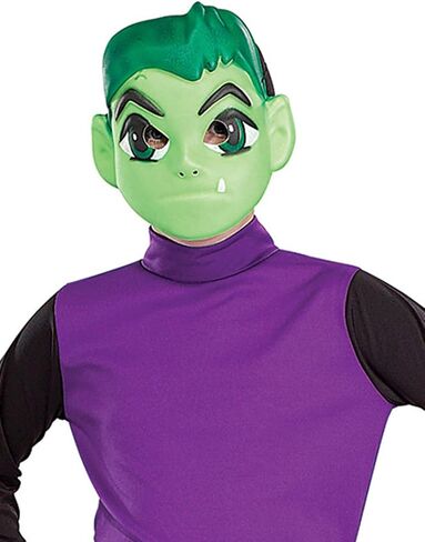 DC Teen Titans Go!: زي Beast Boy للأطفال من Rubies، مقاس صغير للأولاد in Saudi Arabia