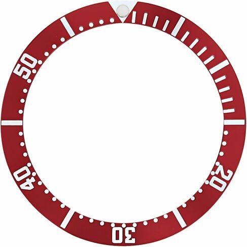 Ewatchparts Bezel Insert Compatible with 41mm Case of Omega Seamaster Watch James Bond 007 Red in Saudi Arabia