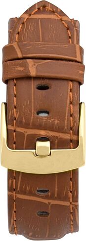 Bandini Mens Leather Band for Apple Watch Band Series 11 10, 9 8, 7, 6, 5, 4, 3, 2, 1, SE, Ultra 1/2 & iWatch - Alligator Pattern - Many Colors - 46mm 45mm 44mm 42mm 41mm, 40mm 49mm in Saudi Arabia