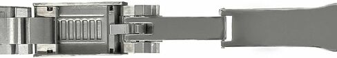 Ewatchparts سوار ساعة أويستر 20 ملم متوافق مع رولكس صبمارينر 16800 16810 قفل انزلاقي بلونين in Saudi Arabia