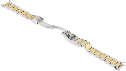 Ewatchparts سوار ساعة أويستر 20 ملم متوافق مع رولكس صبمارينر 16800 16810 قفل انزلاقي بلونين in Saudi Arabia