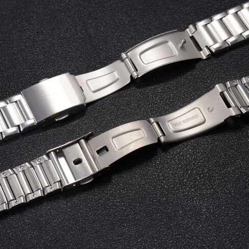 Replacement Watch Bracelet for Casio EF-316 EF-503 EFR-301 22mm Stainless Steel Band with 13mm Convex End Links Watch Strap in Saudi Arabia